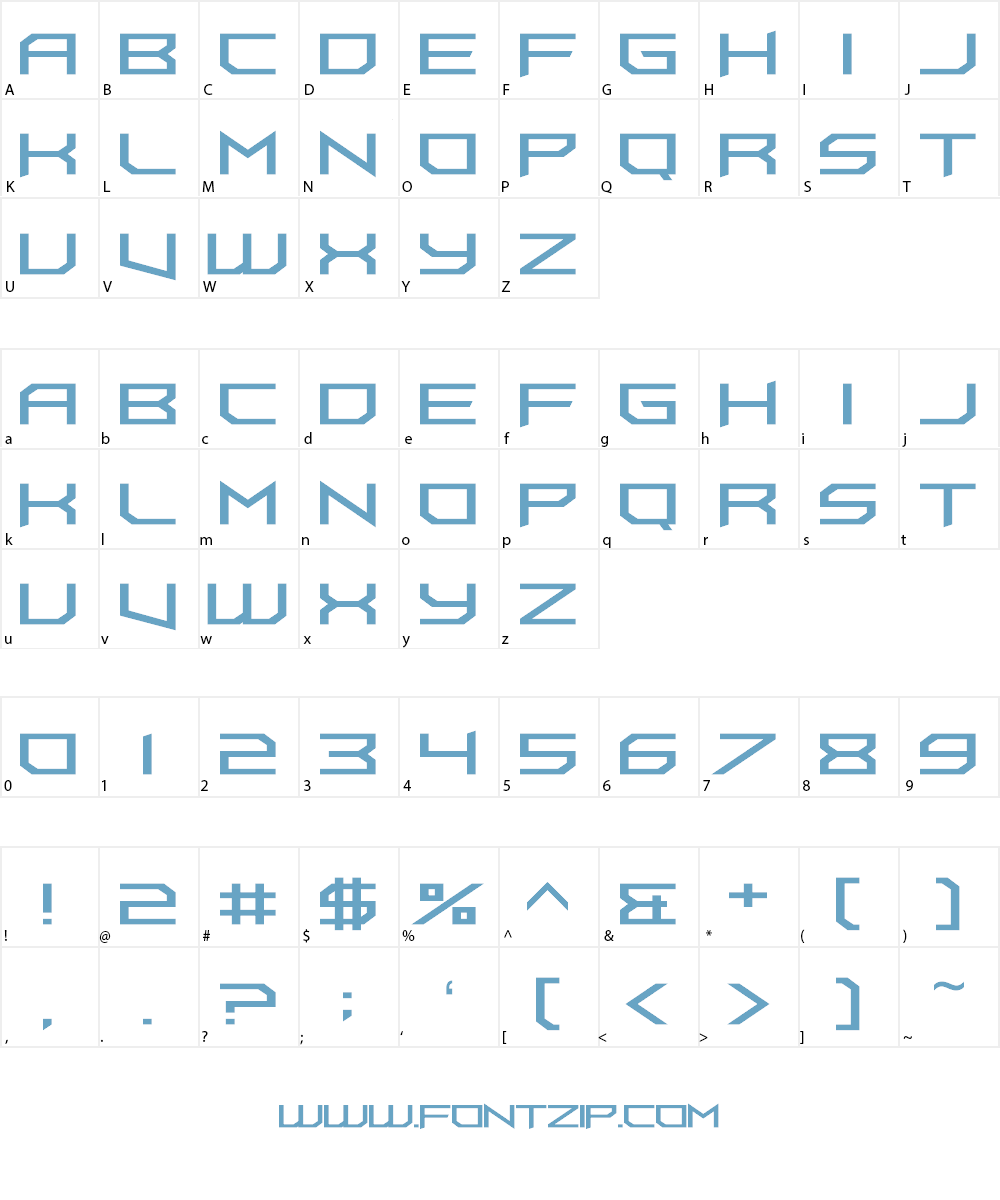 FoughtKnight UpperCut Font Character